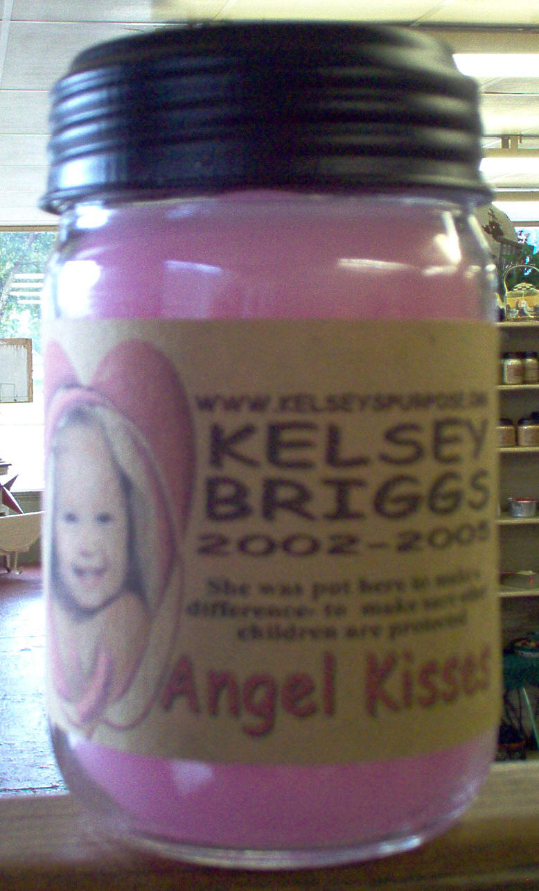 Kelsey's Purpose donation jar